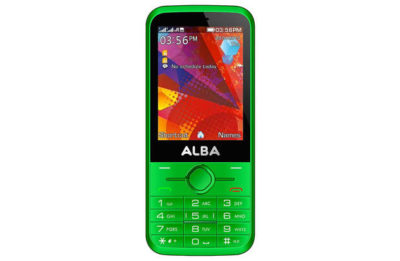 Alba Sim Free 2.8 inch Mobile Phone - Green